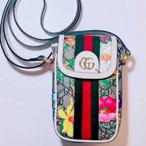 Gucci Ophidia Floral Purse